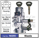 Ignition Lock NI255 - Nice Products | Universal Auto Spares