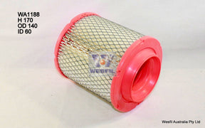 Air Filter A1827 Fits Chrysler WA1188 - Wesfil