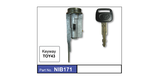 Ignition Barrel NIB171 - Nice Products | Universal Auto Spares
