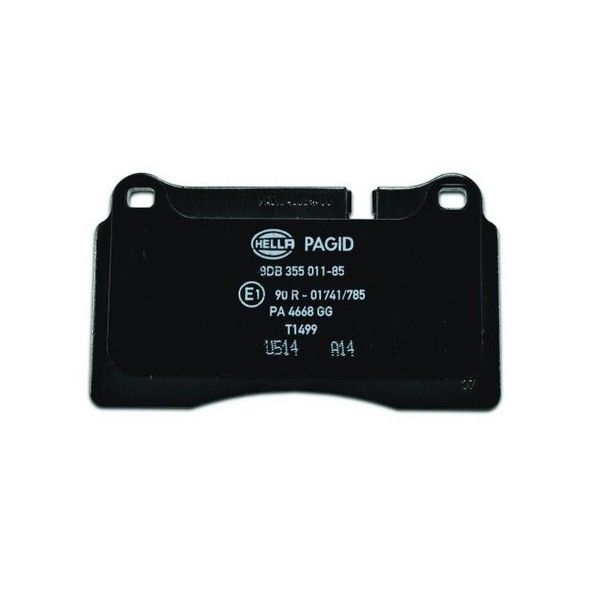 Brake Pad Set Front Axle Disc T1499 - Hella Pagid