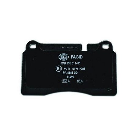 Brake Pad Set Front Axle Disc T1499 - Hella Pagid