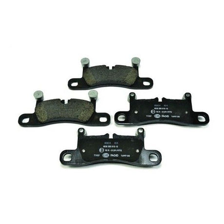 Brake Pad Set Rear Axle Disc T1937 - Hella Pagid
