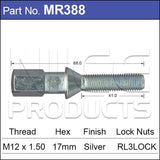 One Piece Stud MR388 - Nice Products | Universal Auto Spares