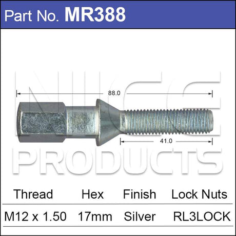 One Piece Stud MR388 - Nice Products | Universal Auto Spares