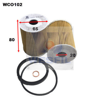 Oil Filter R2658P Fits Holden WCO102 - Wesfil