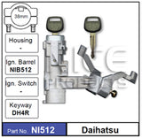 Ignition Lock NI512 - Nice Products | Universal Auto Spares
