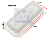 Air Filter Fits Toyota WA5099 - Wesfil | Universal Auto Spares