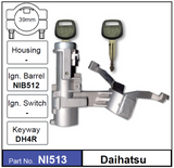 Ignition Lock NI513 - Nice Products | Universal Auto Spares