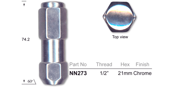 Wheel Nut NN273 - Nice Products | Universal Auto Spares