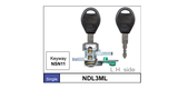 Door Lock NDL3ML - Nice Products | Universal Auto Spares
