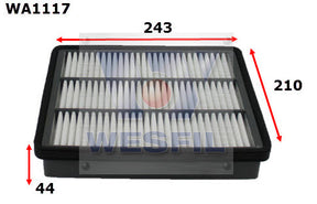 Air Filter A1483 Fits Hyundai WA1117 - Wesfil