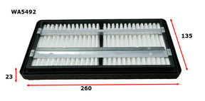 Air Filter HDA6031 Fits Iveco WA5492 - Wesfil