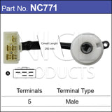Ignition Switch NC771 - Nice Products | Universal Auto Spares