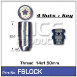 Lock Nuts F6LOCK - Nice Products | Universal Auto Spares
