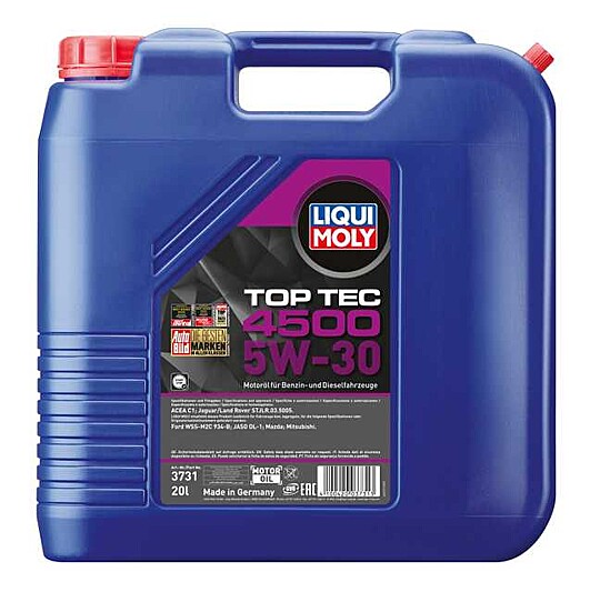 Top Tec 4500 5W-30 Synthetic Technology - LIQUI MOLY | Universal Auto Spares