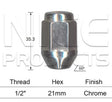 Wheel Nut NN208 - Nice Products | Universal Auto Spares