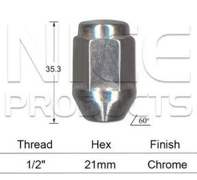 Wheel Nut NN208 - Nice Products | Universal Auto Spares