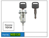 Ignition Barrel NIB138 - Nice Products | Universal Auto Spares