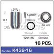 Lock Nuts 16+Key K439-16 - Nice Products | Universal Auto Spares