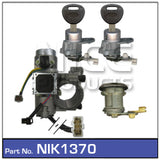 Lock set NIK1370 - Nice Products | Universal Auto Spares