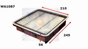 Air Filter A1493 Fits Toyota/Lexus WA1087 - Wesfil