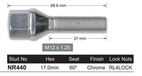 One Piece Stud NR440 - Nice Products | Universal Auto Spares