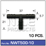Hose Connection Pkt 10 NWT500-10 - Nice Products | Universal Auto Spares