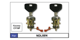 Door Locks pair NDL88N - Nice Products | Universal Auto Spares