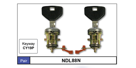 Door Locks pair NDL88N - Nice Products | Universal Auto Spares