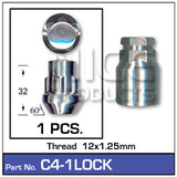 Lock Nuts (1) Nuts C4-1LOCK - Nice Products | Universal Auto Spares