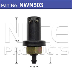 Washer Jet Pair NWN503 - Nice Products | Universal Auto Spares