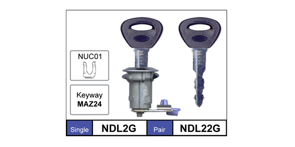 Door Lock NDL2G - Nice Products | Universal Auto Spares