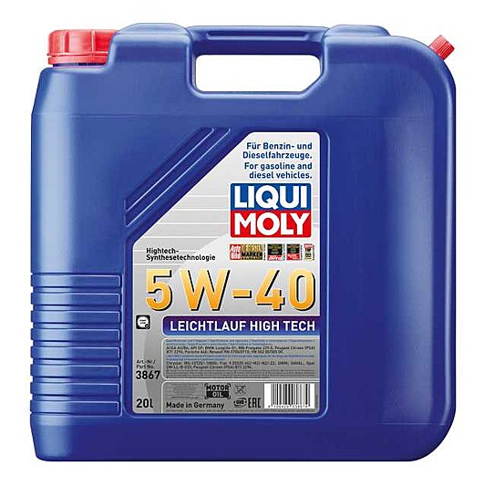 Leicht­lauf High Tech 5W-40 Synthetic Technology - LIQUI MOLY | Universal Auto Spares