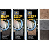 Steering Wheel Cover 38cm Lace-Up PVC Dark Grey - PC Procovers