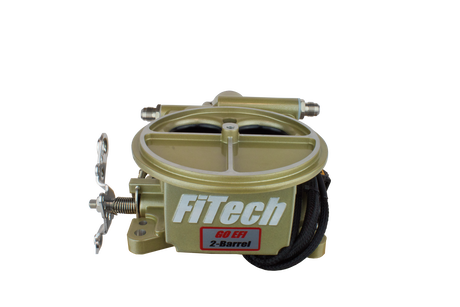 GO EFI 2300 Flange 2 Barrel 400 HP Self Learning EFI System Gold FI39001 - FiTech