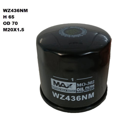 Oil Filter Z436 Multi Applic. WZ436NM - Wesfil | Universal Auto Spares