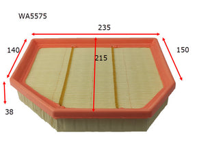 Air Filter Fits BMW WA5575 - Wesfil