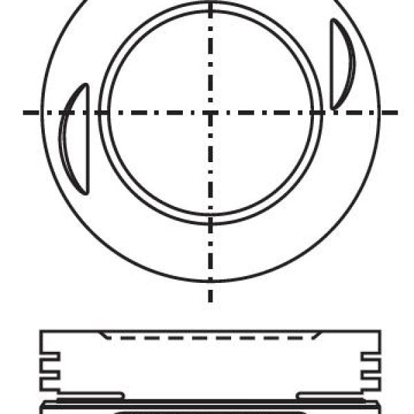Piston & Pin Set DAIHATSU CB 8HV 6V 1977 - 1983 3P1203-0.50 - NASON