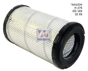 Air Filter A1415 Fits Holden/GMC WA1034 - Wesfil