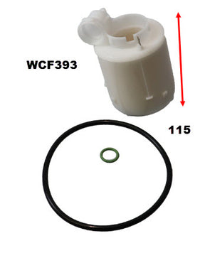 In Tank Fuel Filter Z1143 Hyundai/Kia WCF393 - Cooper