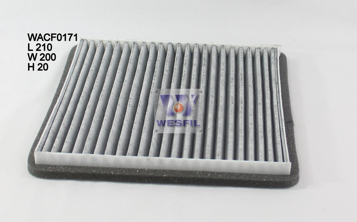 Cabin Filter RCA229C Fits Holden WACF0171 - Wesfil | Universal Auto Spares