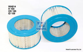 Air Filter A460 Fits Mazda WA814 - Wesfil
