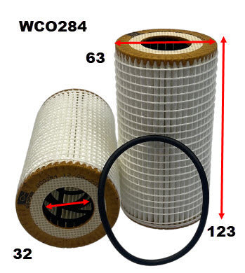Oil Filter Audi WCO284 - Cooper