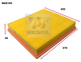 Air Filter A1760 Fits Ford WA5165 - Wesfil