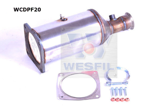 Diesel Particulate Filter (DPF) RPF221 Fits Citroen WCDPF20 - Wesfil | Universal Auto Spares