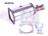 Diesel Particulate Filter (DPF) RPF221 Fits Citroen WCDPF20 - Wesfil