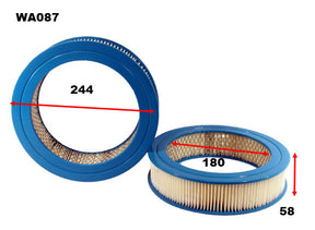 Air Filter A87 Fits Daihatsu/Toyota WA087 - Wesfil