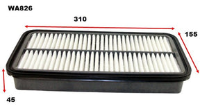Air Filter A459 Fits Toyota WA826 - Wesfil