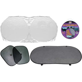 4 Piece Twist Sun Shade Set (Front, 2 Sides & Rear) - PC Procovers
