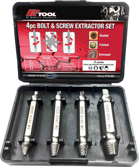 4 Pieces Bolt & Screw Extractor Set - PKTool